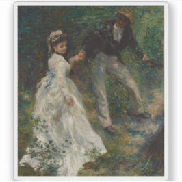 Sticker Pierre-Auguste Renoir - La Promenade