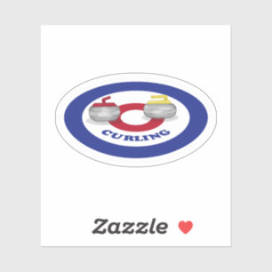 Sticker Pierre de curling