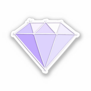 Sticker Pierre de diamant. Bijouterie. 60 Anniversaire du