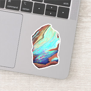 Sticker Pierre de gemme optique