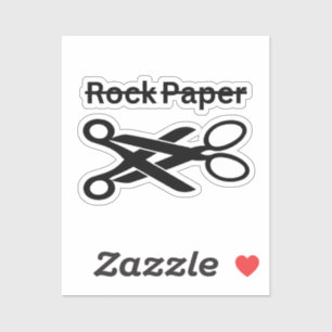 Sticker Pierre Feuille Ciseaux Thème Lesbien Drôle