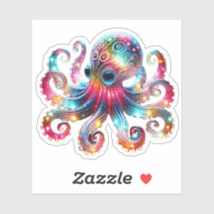 Sticker Pieuvre mystique