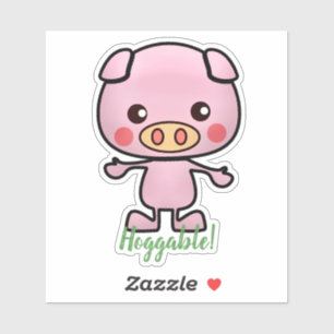 Sticker Piglet Hoggable