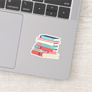 Sticker Pile de livres