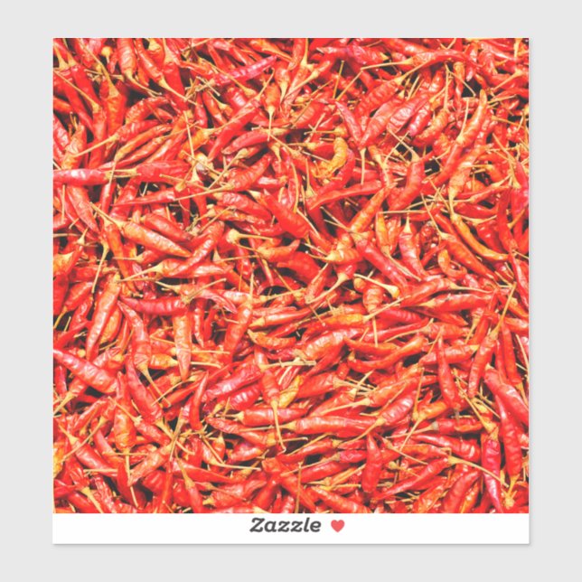 Sticker Piments thaïlandais (Feuille)