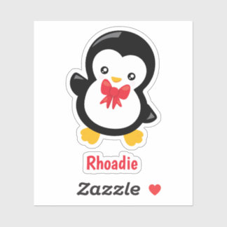 Sticker Pingouin adorable