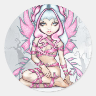 Sticker "Pink Ribbon Fairy"