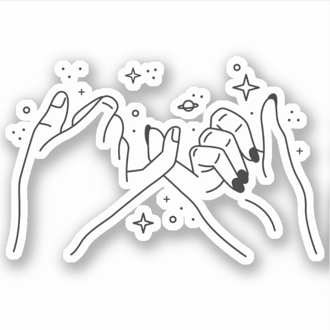 Sticker Pinky Promesse (Devant)