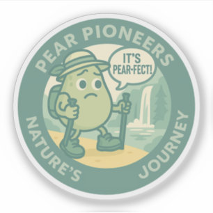 Sticker Pionniers de la Poire Voyage dans la Nature