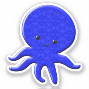 Sticker Pipe bleue mûre