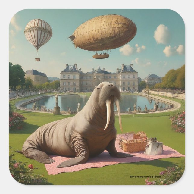 sticker pique-nique Walrus (Devant)