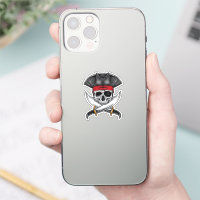Pirate Crâne et épées