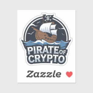 Sticker Pirate de Crypto