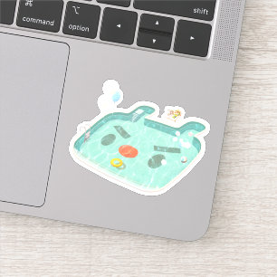 Sticker Piscine
