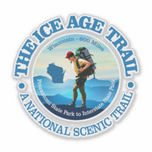 Sticker Piste de l'âge glaciaire (C)