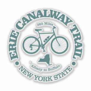 Sticker Piste du canal Erie (cyclisme)