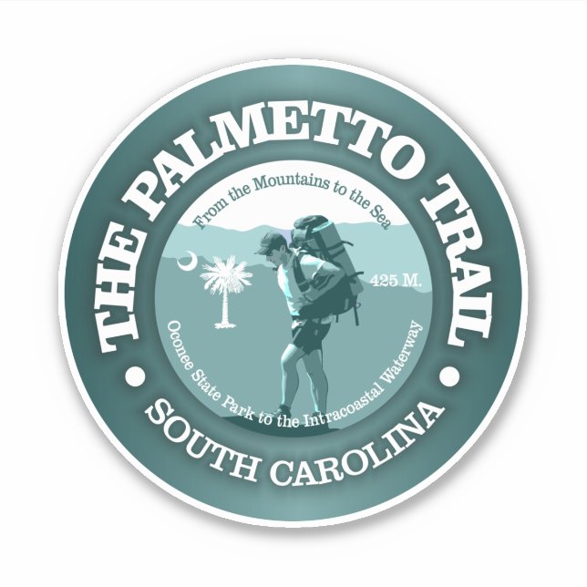 Sticker Piste Palmetto (T) (Devant)