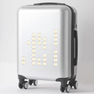 Sticker PixDezines Bumble Bees, Faux Gold