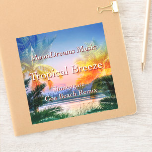 Sticker Plage Tropical Breeze Goa