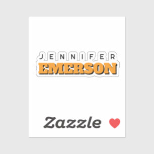 Sticker Plaine moderne minimaliste professionnelle