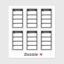 Sticker Plan repas