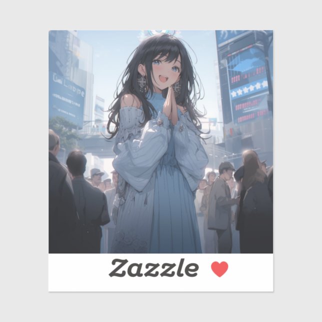 Sticker Plan the date | 東京娘 GenerartiveAI シール (Feuille)