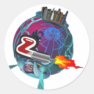 Sticker Planète Revnjenz