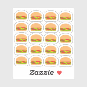 Sticker Planificateur de repas de jour de triche de restau