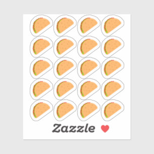 Sticker Planificateur de Repas Menu Taco Nuit Mexicain Fas