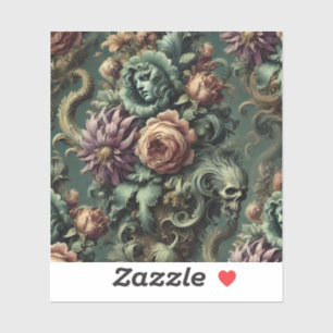 Sticker Plante et pandemonium - gothique baroque