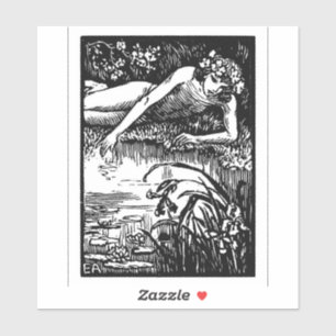 Sticker Plaque d'enregistrement Narcissus Emile Alder
