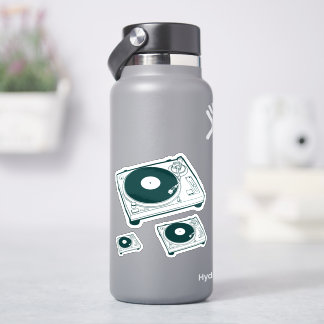Sticker Platine tourne-disque pour vinyles (cire)