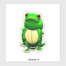 Sticker Plongez dans le monde de la grenouille avec notre