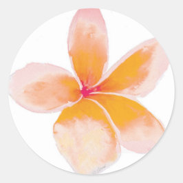 Sticker Plumeria