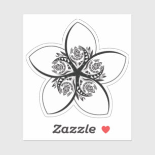 Sticker plumérie