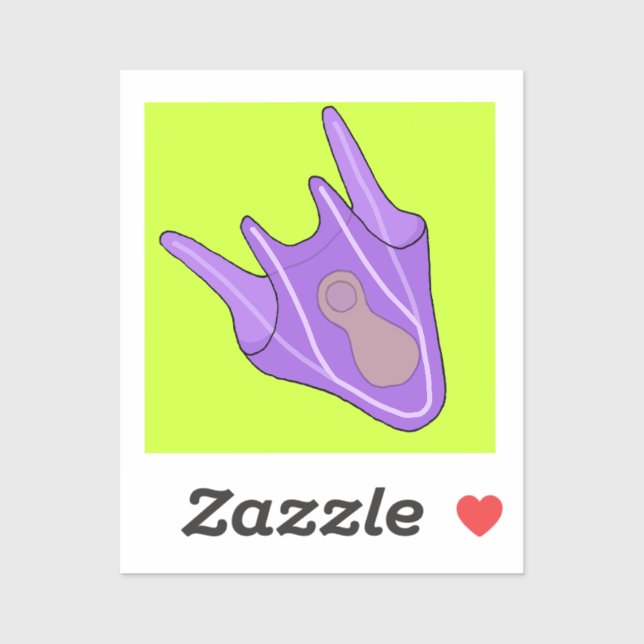 Sticker Pluteus (Larva d'oursin) (Feuille)