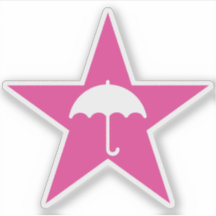 Pluviophile étoile (rose)
