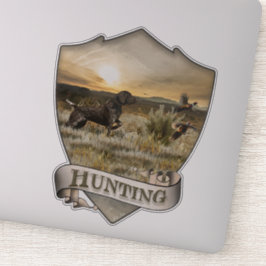 Sticker pointeur allemand
