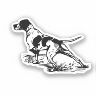 Sticker Pointeur anglais