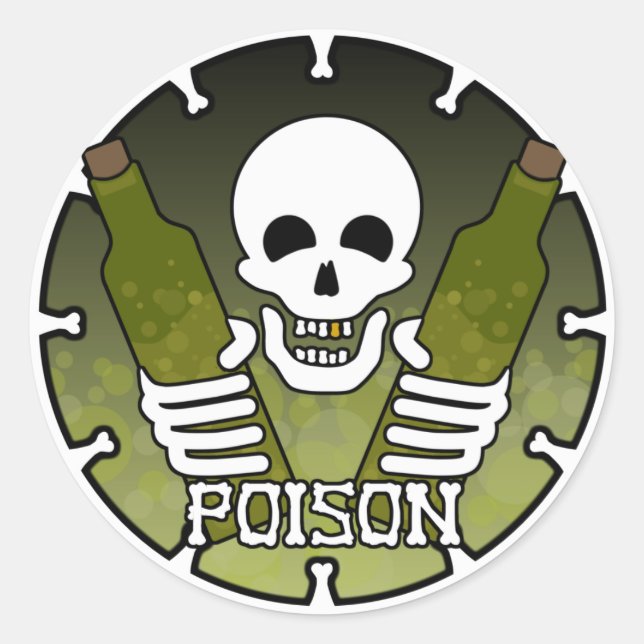 Sticker "Poison" (Devant)
