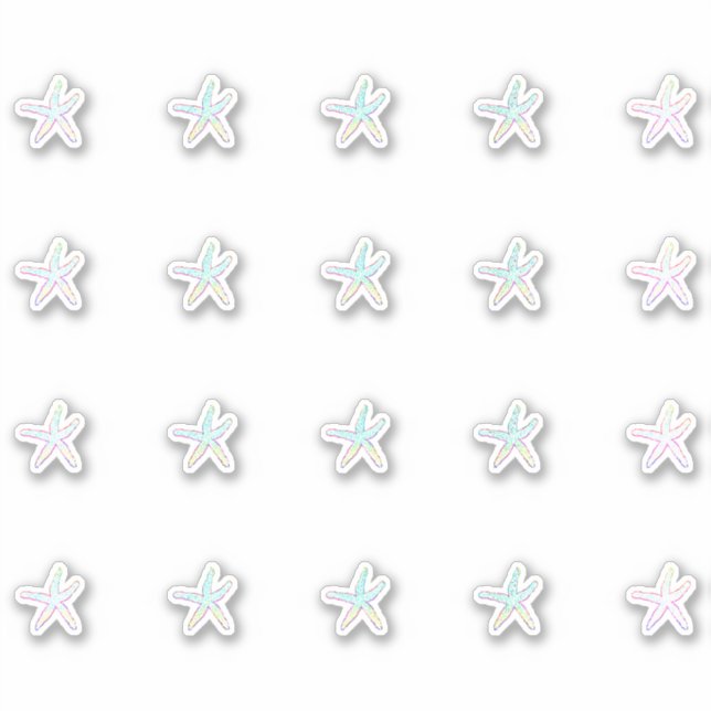 Sticker Poisson rose Motif Cute Vie marine Plage Océan (Devant)