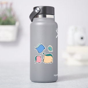 Sticker Poissons Whimsical