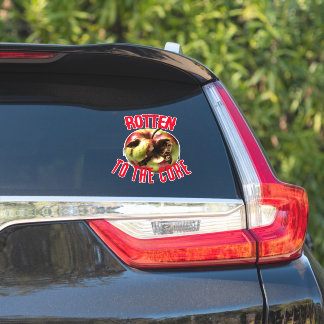 STICKER POITRÉ À LA VOITURE DE BASE POMME
