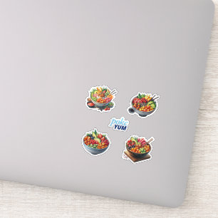 Sticker Poke Bowls