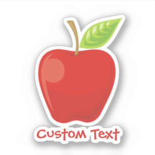 Sticker Pomme rouge