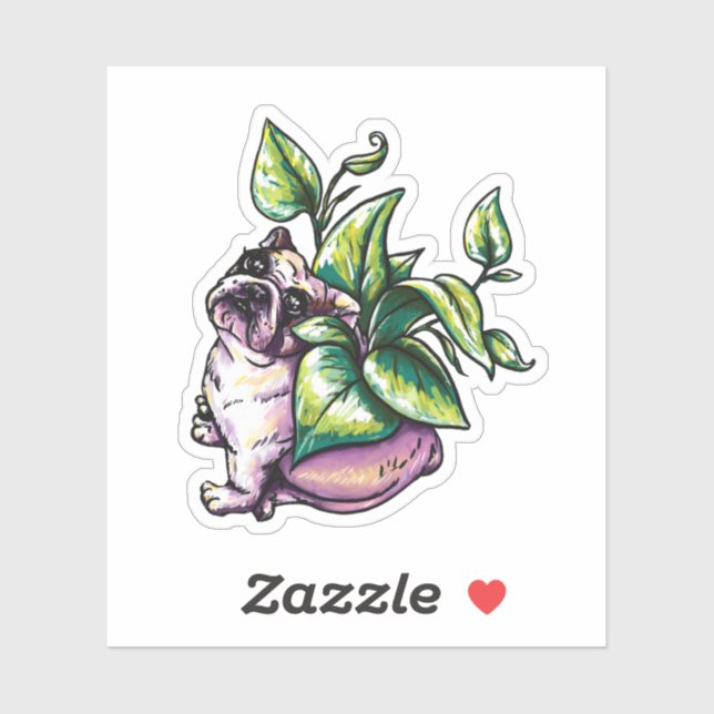 Sticker Pompe de garantie : Lilly (Feuille)