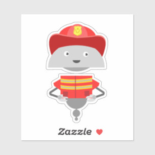 Sticker Pompier de Mia