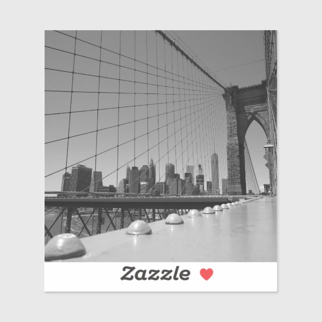 Sticker Pont Brooklyn (Feuille)