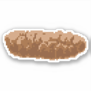 Sticker Poop à 8 bits