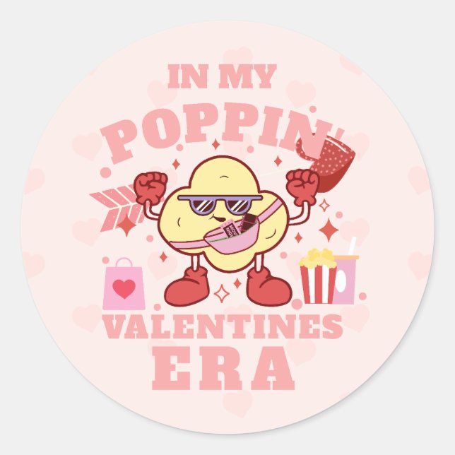 Sticker Poppin Valentine Era (Devant)